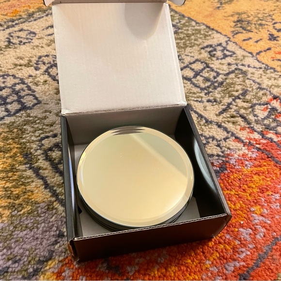 West Elm Mirrored Glass Coasters (set of 4) - Picture 1 of 7